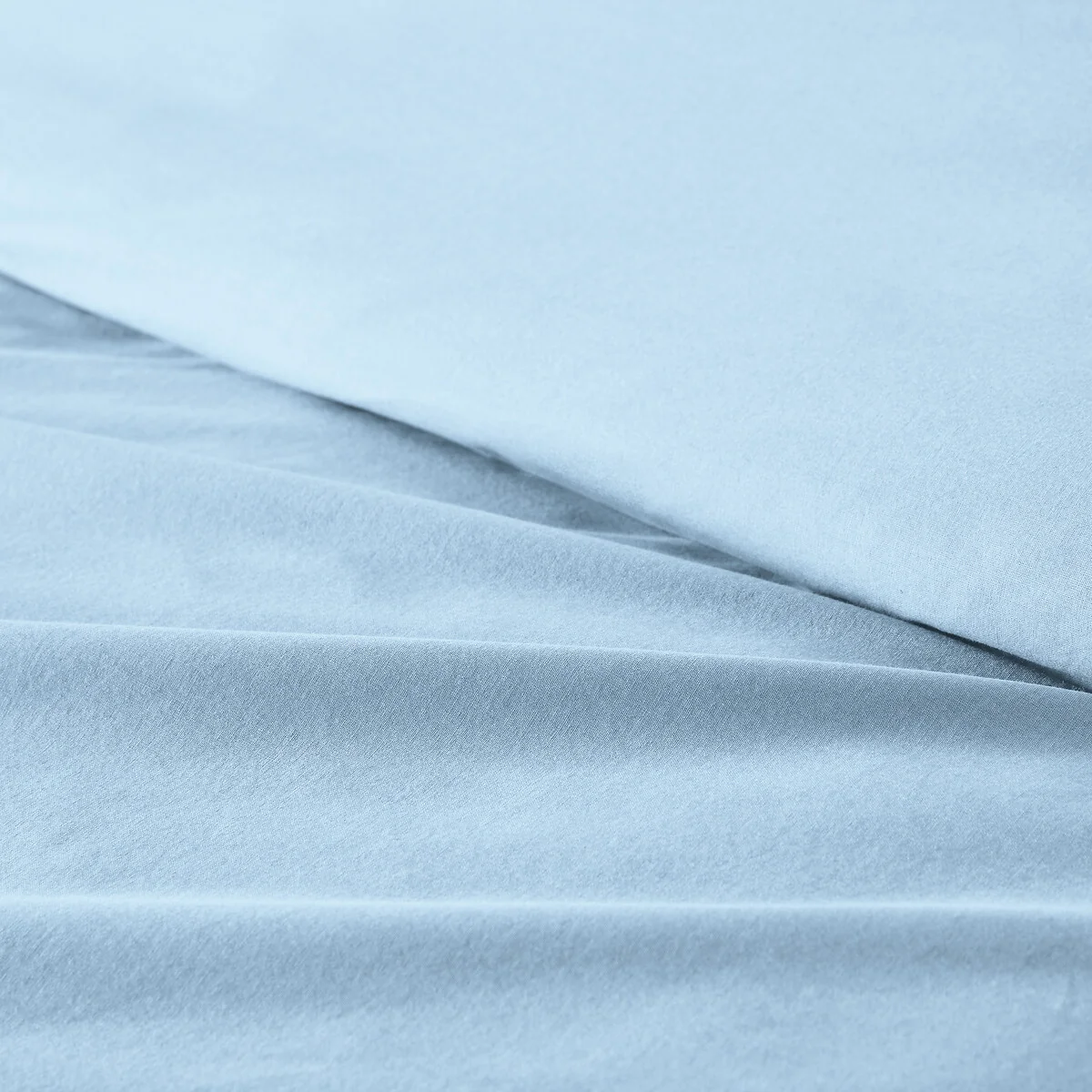 Scenario Plain 100% Washed Cotton Duvet Cover – image 7