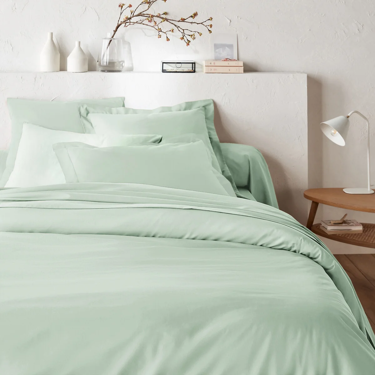 Scenario Plain Polycotton Duvet Cover – image 1