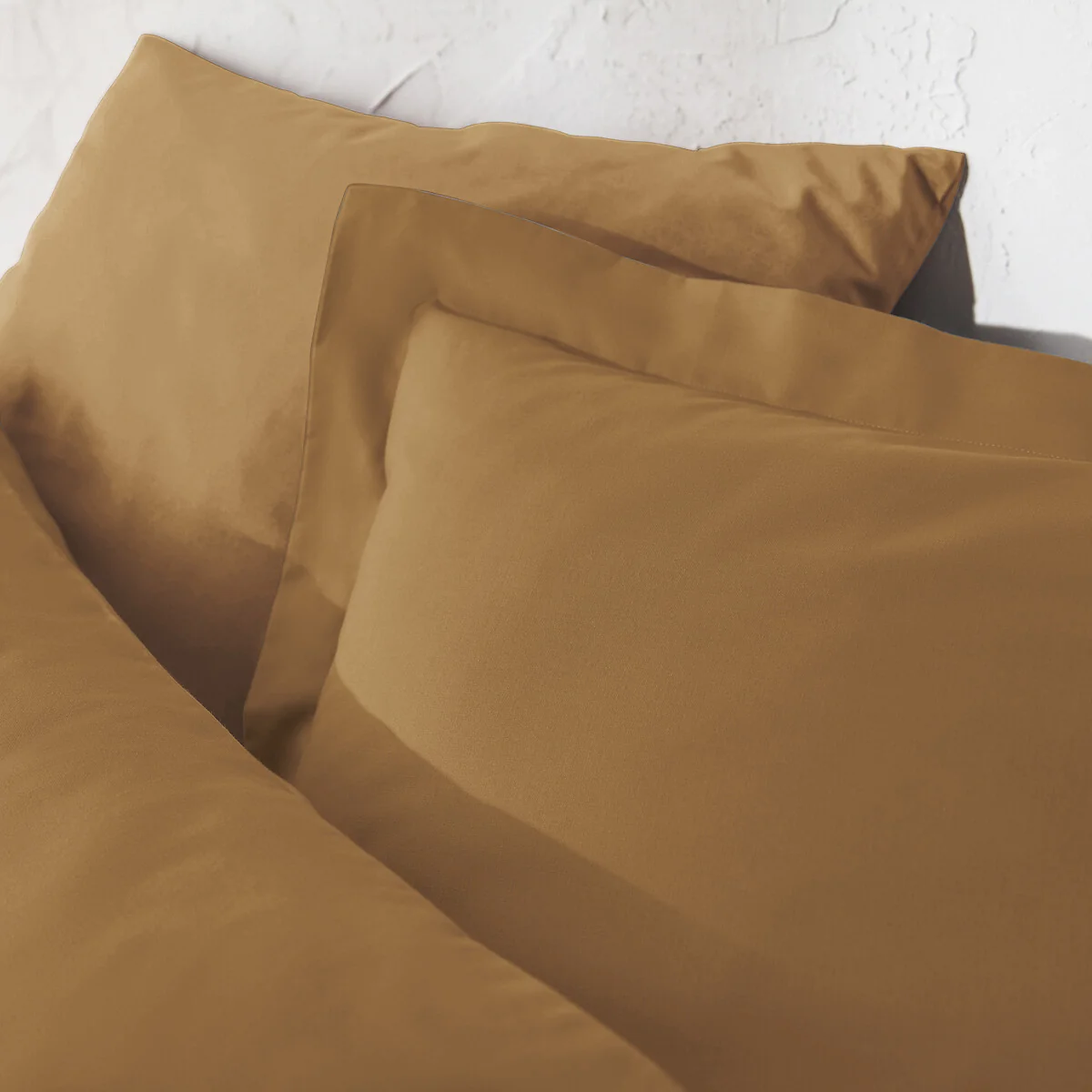 Scénario Plain 100% Cotton Zipped Duvet Cover – image 3