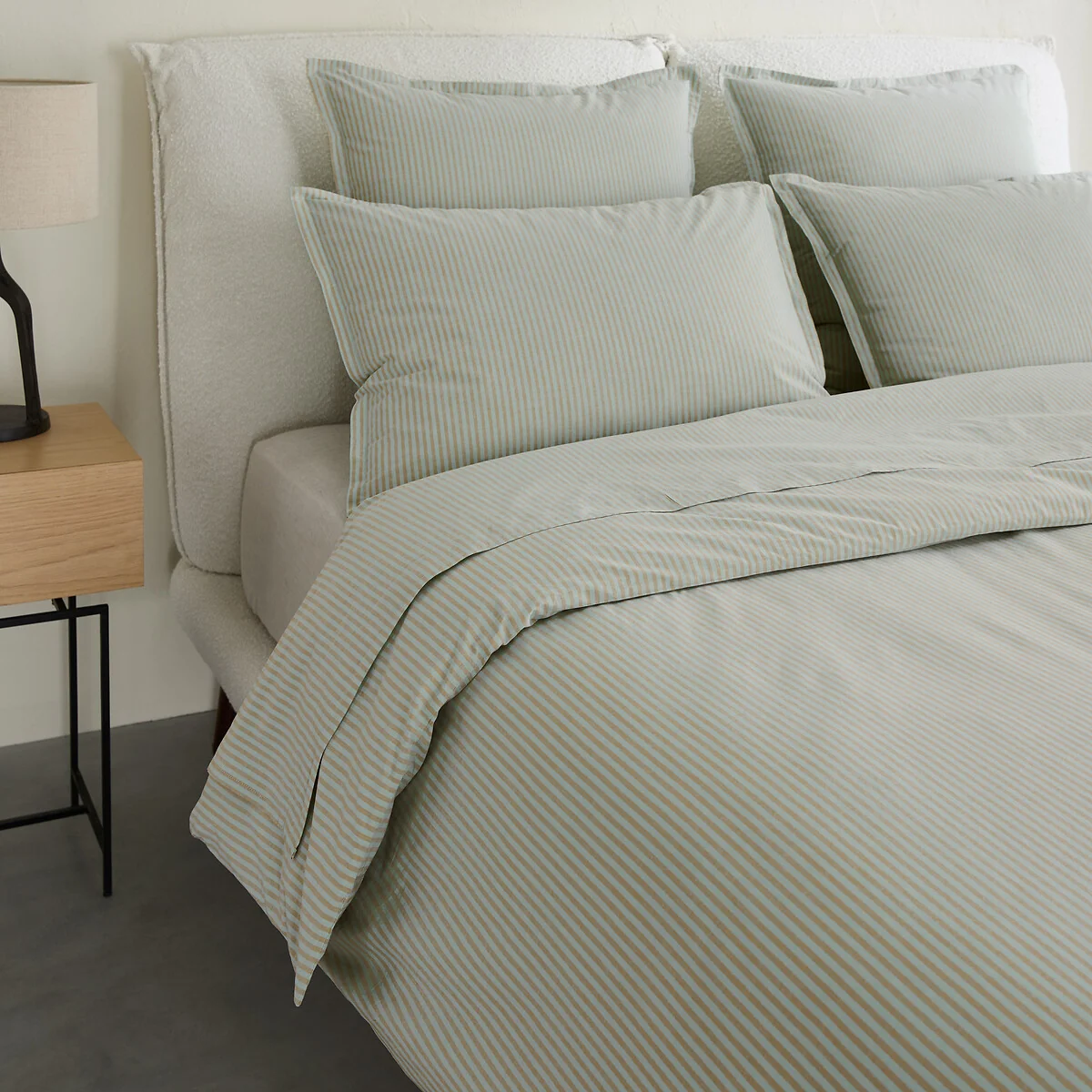 Valli Washed Percale Duvet Cover – image 3