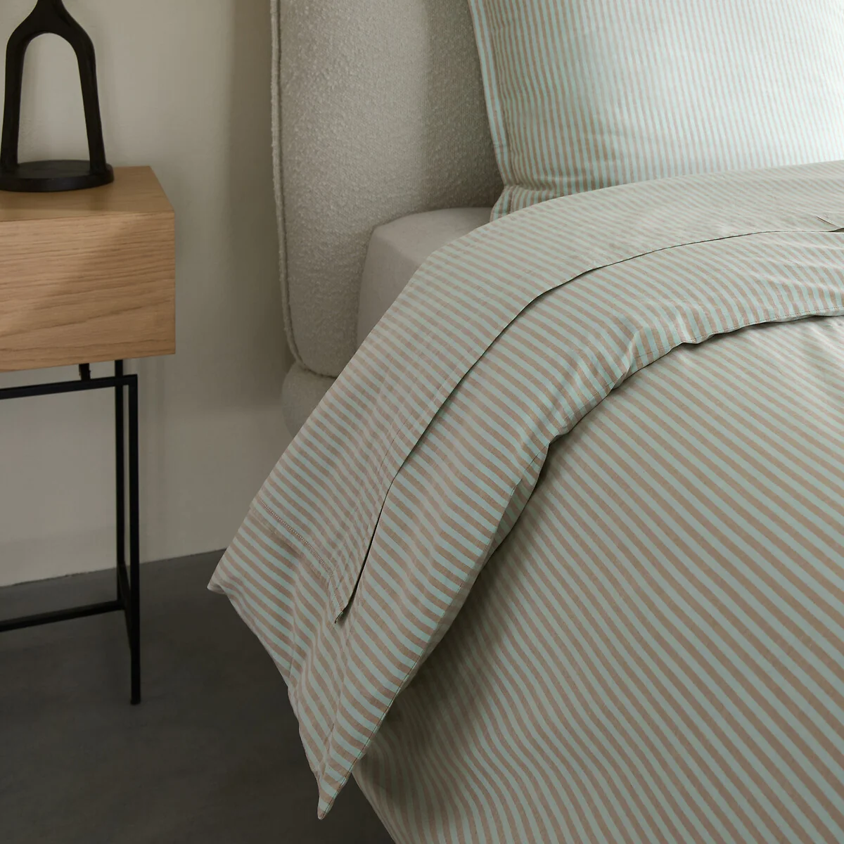 Valli Washed Percale Duvet Cover – image 4