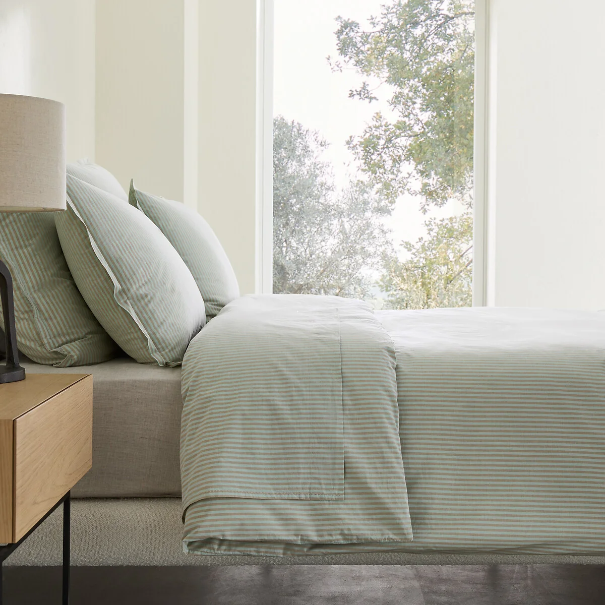 Valli Washed Percale Duvet Cover – image 1
