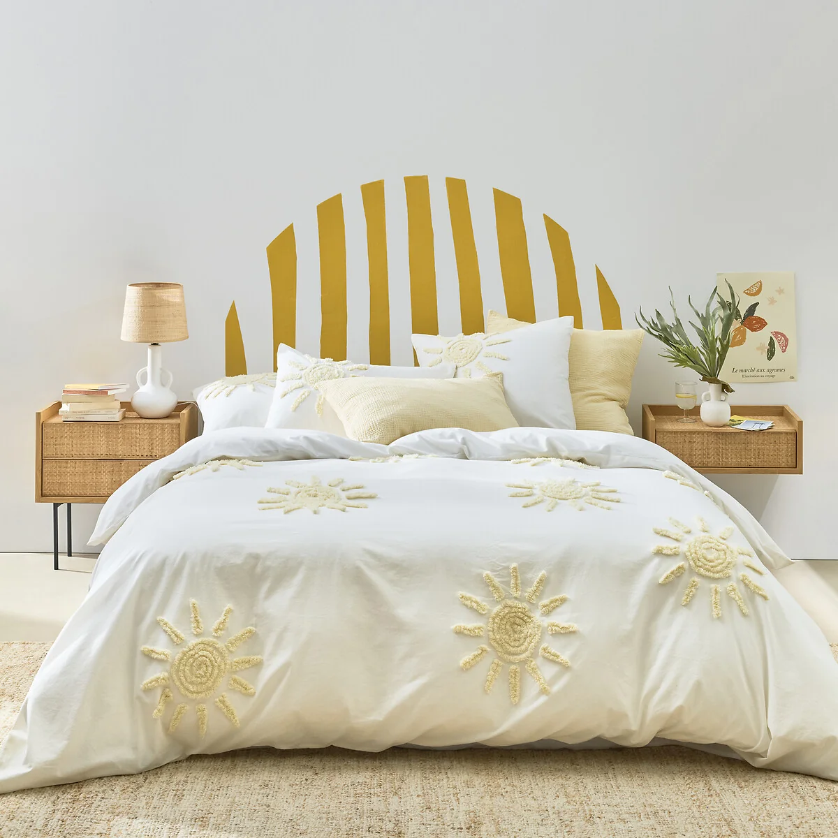 Melenaos Tufted Cotton Duvet Cover – image 1