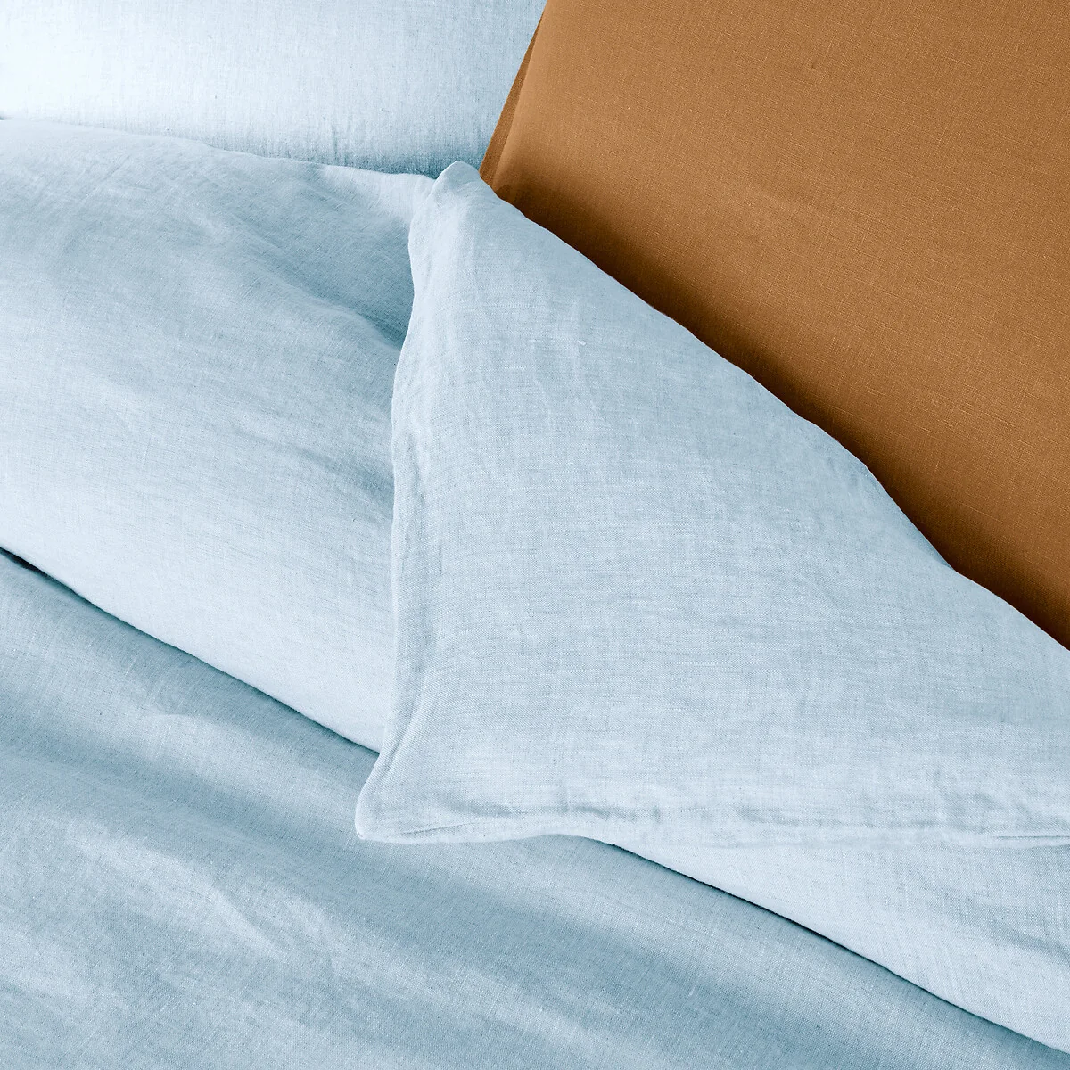 Linot Plain 100% Washed Linen Duvet Cover – image 2