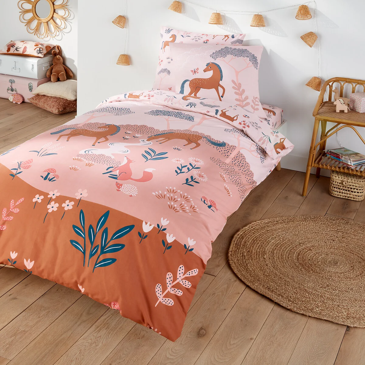 Bagatelle Animal 100% Cotton Duvet Cover – image 1