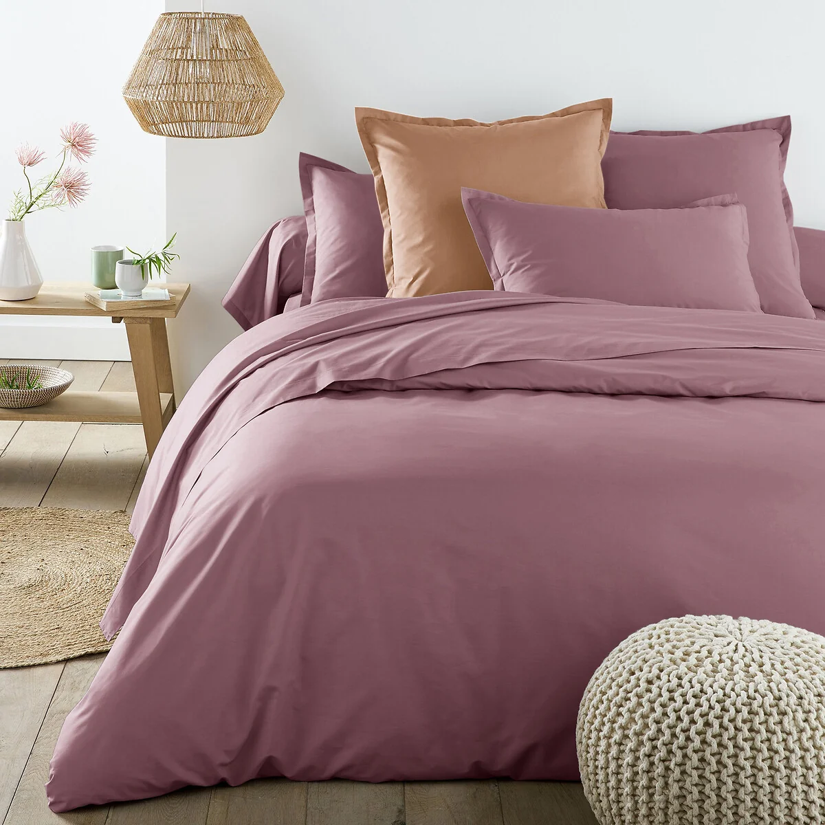 100% Cotton Percale 200 Thread Count Duvet Cover – image 1