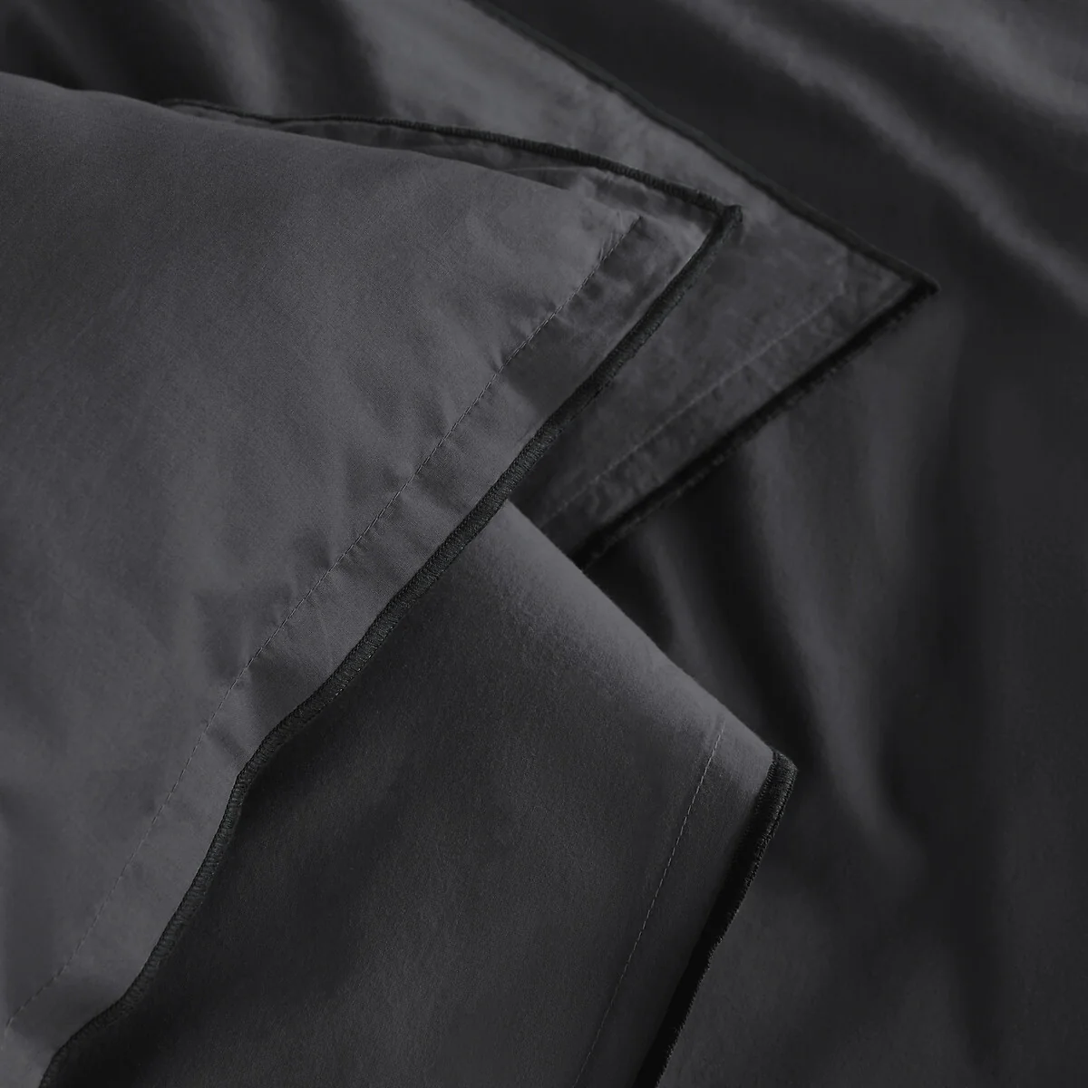 100% Organic Cotton Voile 400 Thread Count Duvet Cover – image 3