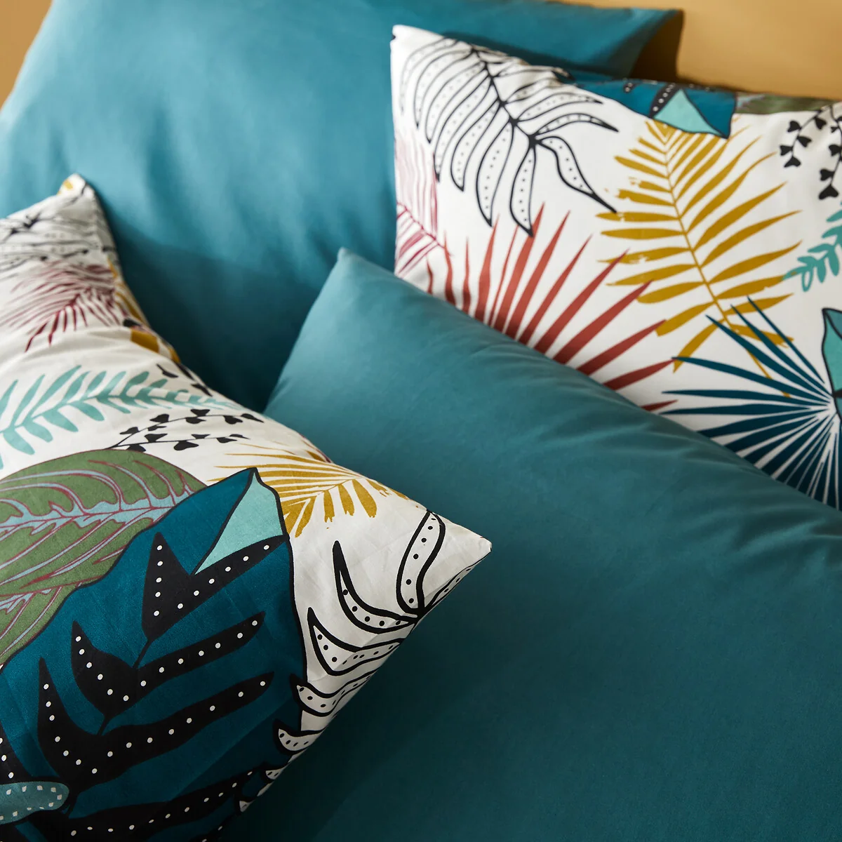 Macara Jungle 100% Cotton Percale 200 Thread Count Duvet Cover – image 3