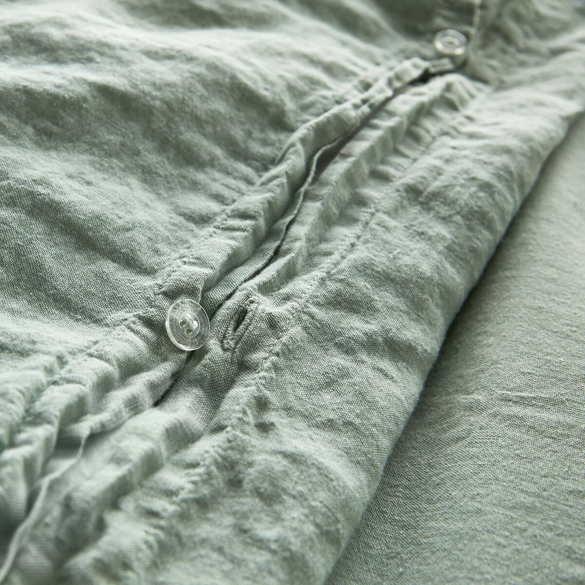 Linot Plain 100% Washed Linen Duvet Cover – image 4