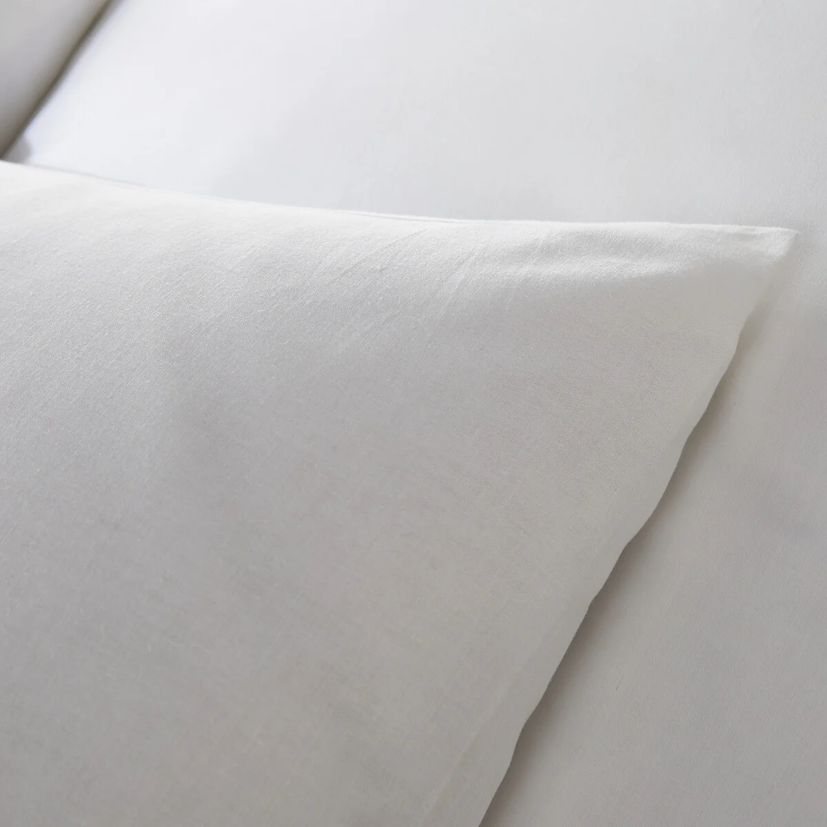 Plain 100% Organic Cotton Percale 200 Thread Count Duvet Cover – image 4