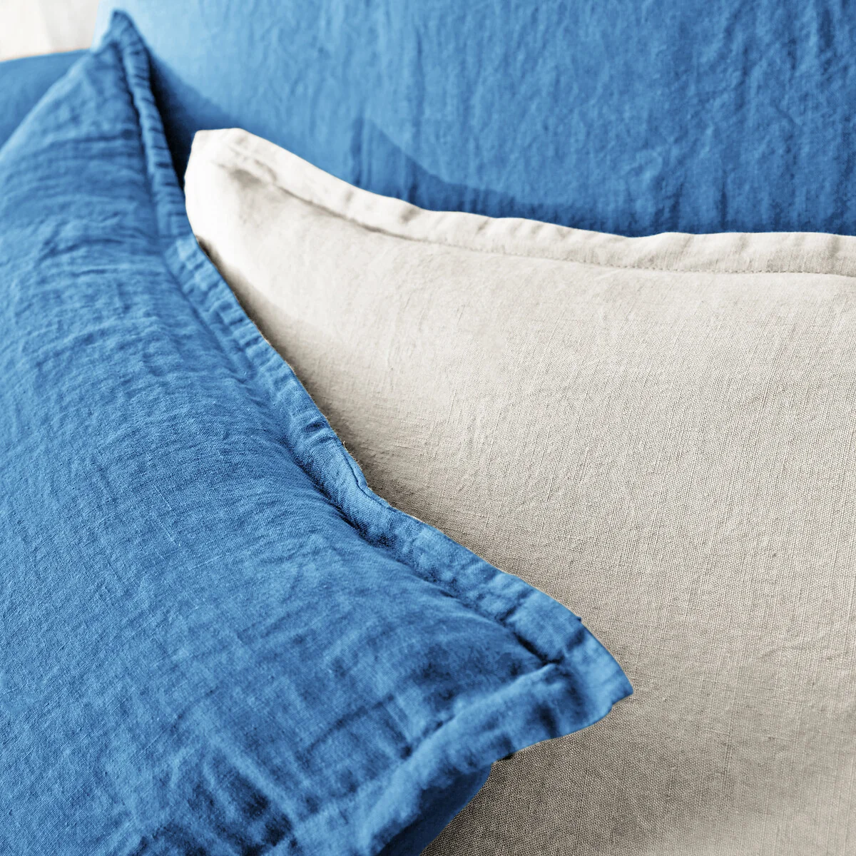 Linot Plain 100% Washed Linen Duvet Cover – image 4