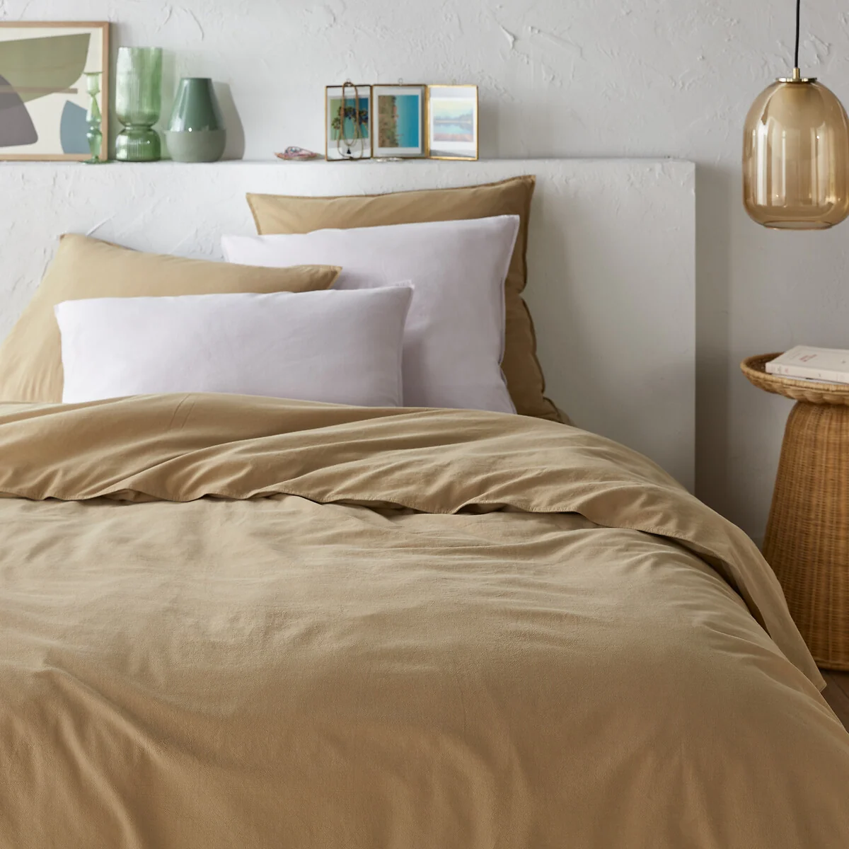 Natural Dye 100% Cotton Duvet Cover – image 1