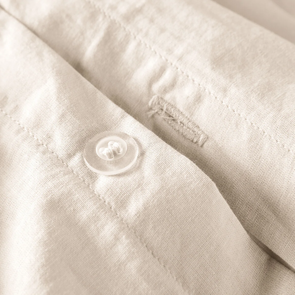Scenario Plain 100% Washed Cotton Duvet Cover – image 7