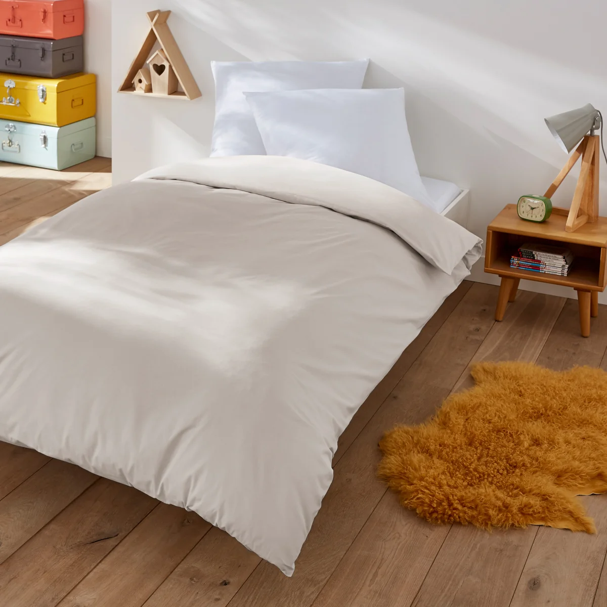Scenario Plain Polycotton Duvet Cover