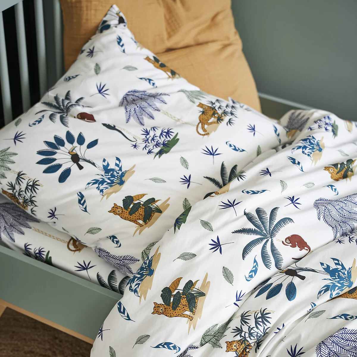 Little Jungle 100% Organic Cotton Duvet Cover – image 2