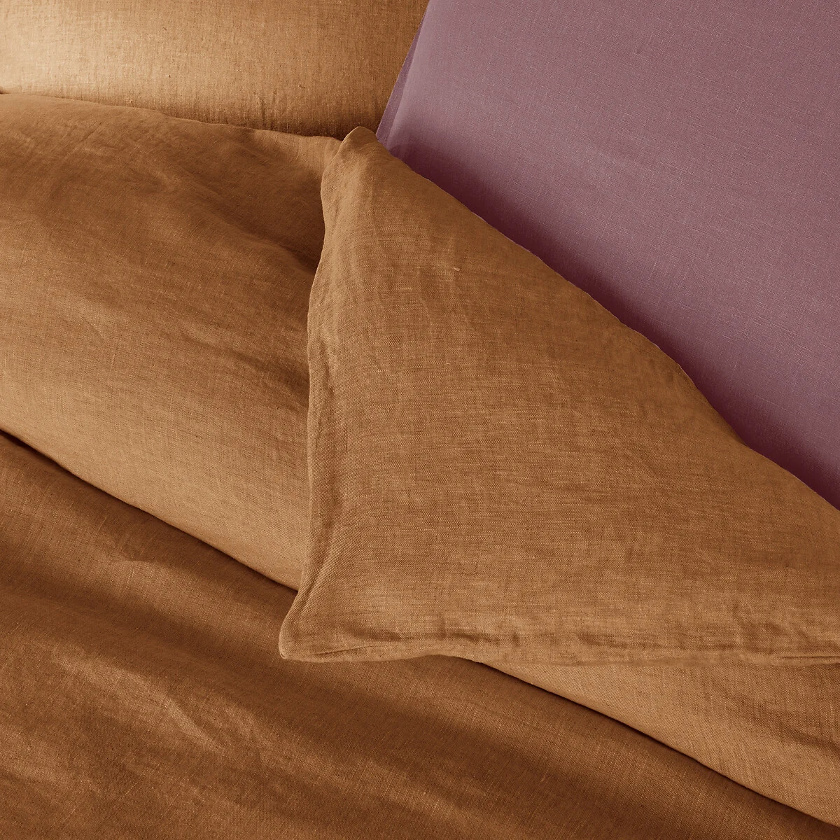 Linot Plain 100% Washed Linen Duvet Cover – image 2