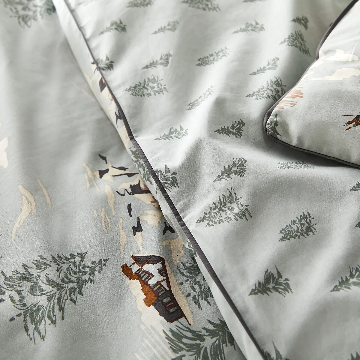Orvaz Cotton Percale Duvet Cover – image 4