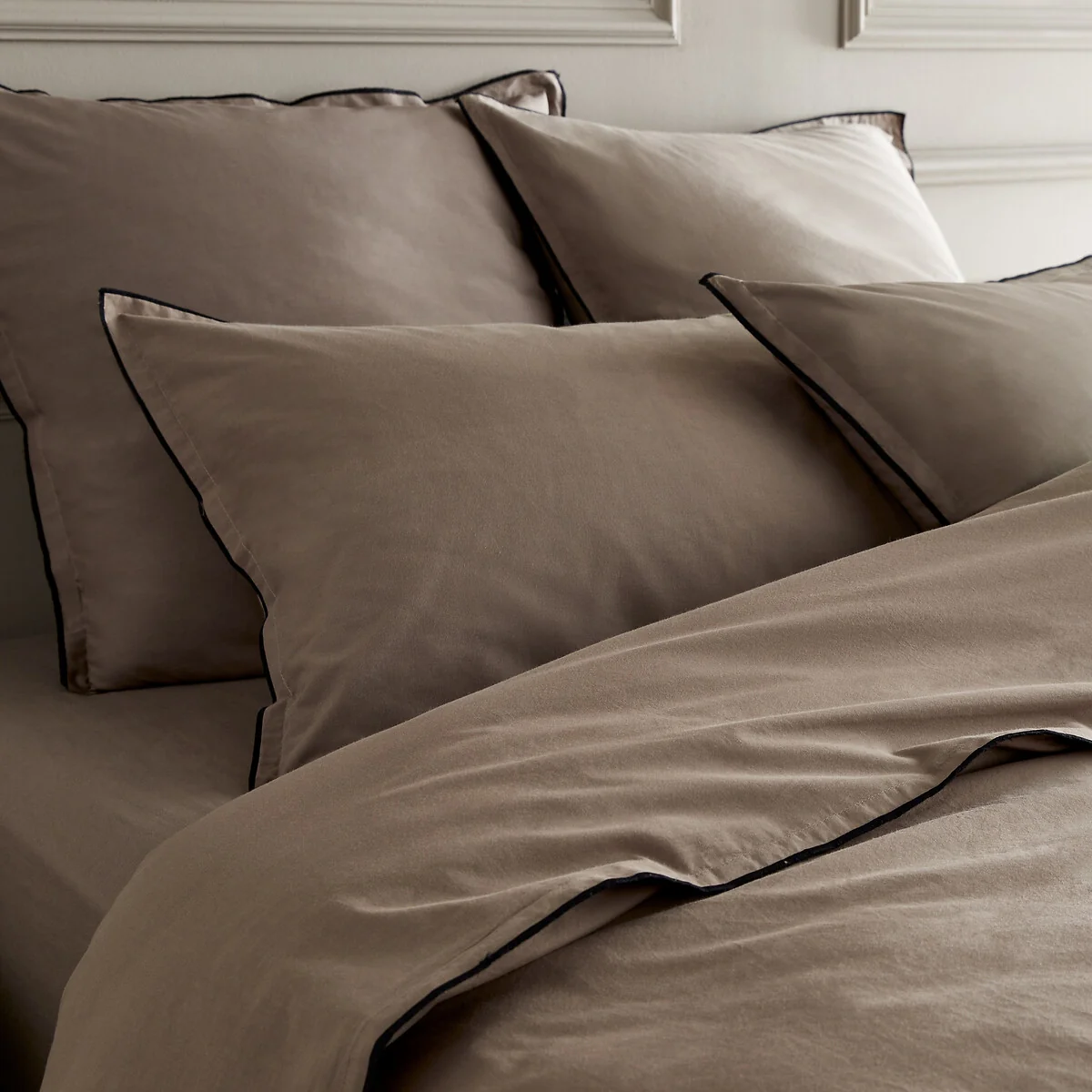 Washed Cotton Voile 400 Thread Count Duvet Cover – image 2