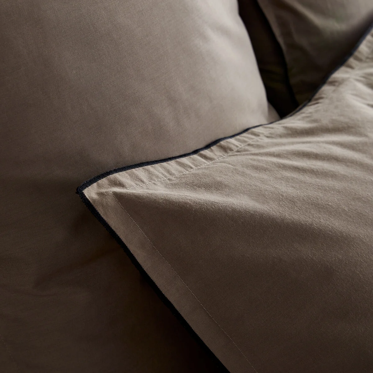 Washed Cotton Voile 400 Thread Count Duvet Cover – image 4