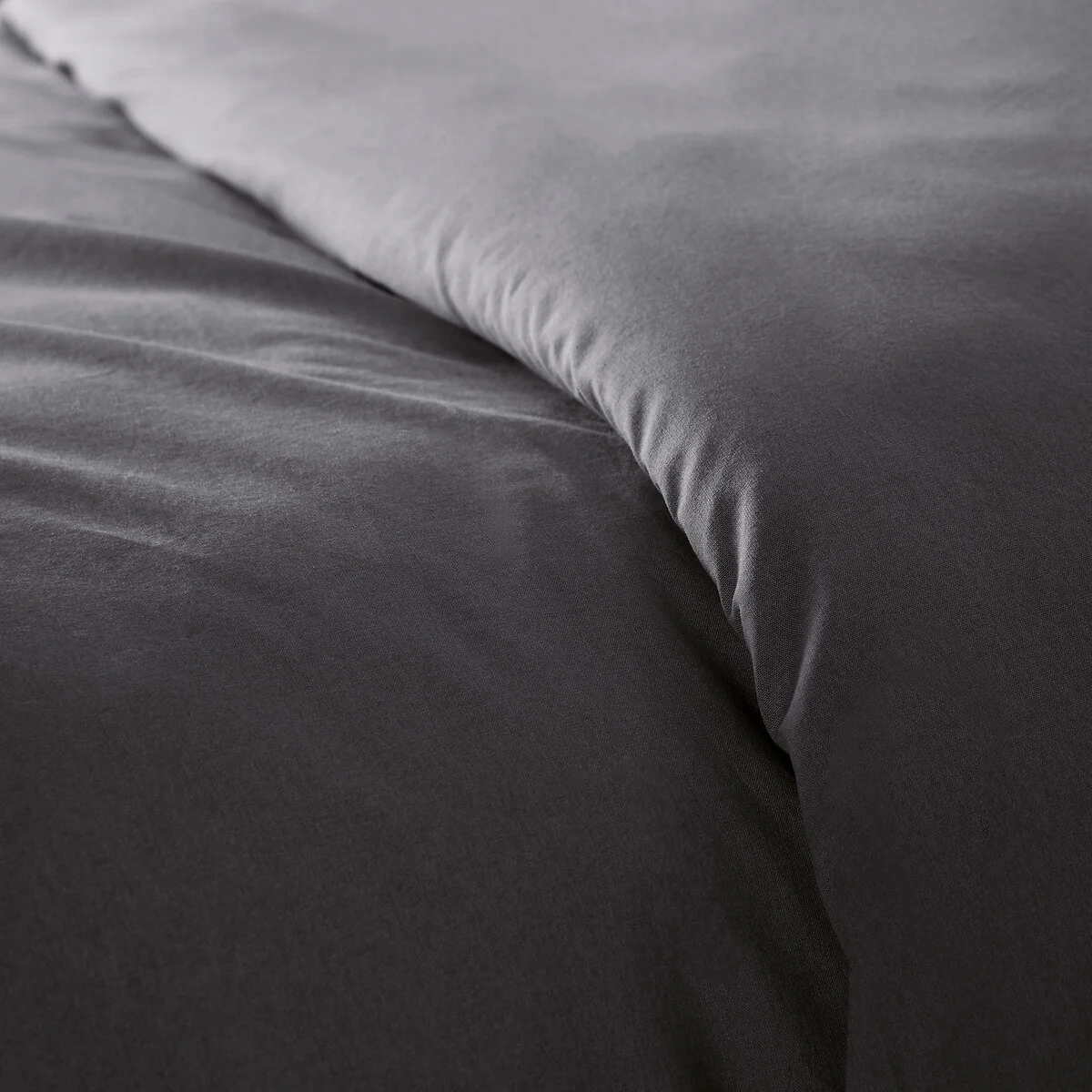 Scenario Plain 100% Washed Cotton Duvet Cover – image 5