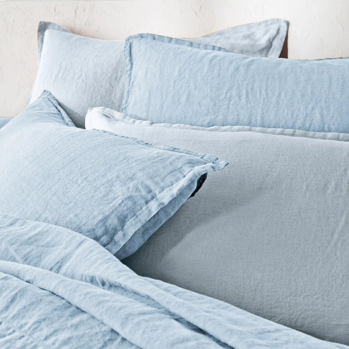Linot Plain 100% Washed Linen Duvet Cover – image 2