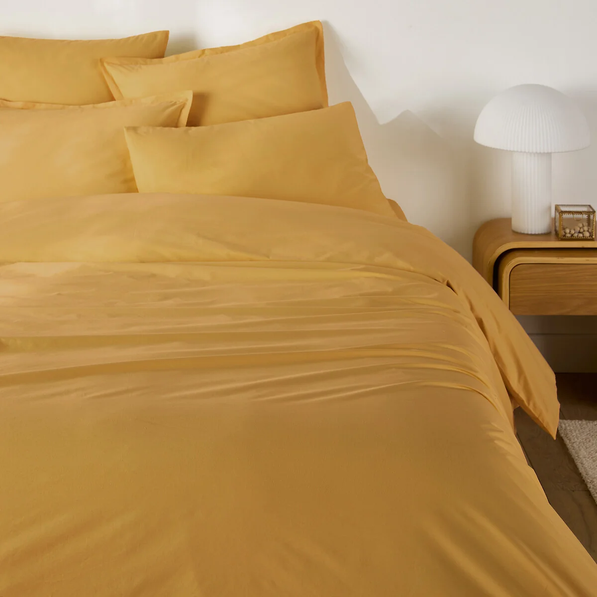 Scenario Cotton Percale 200 Thread Count Zip-Up Duvet Cover – image 4