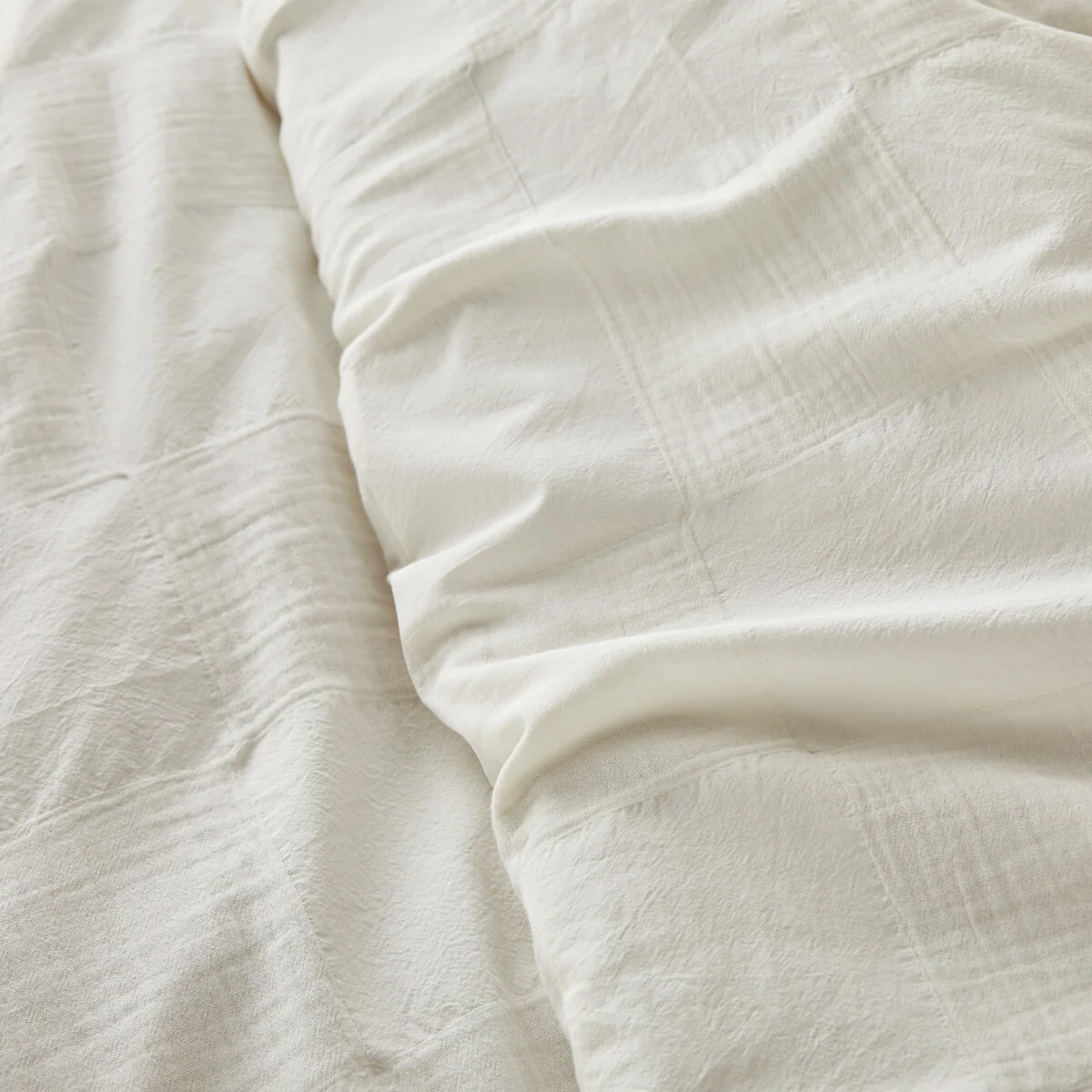 Agathe Checkerboard 100% Cotton Duvet Cover – image 5