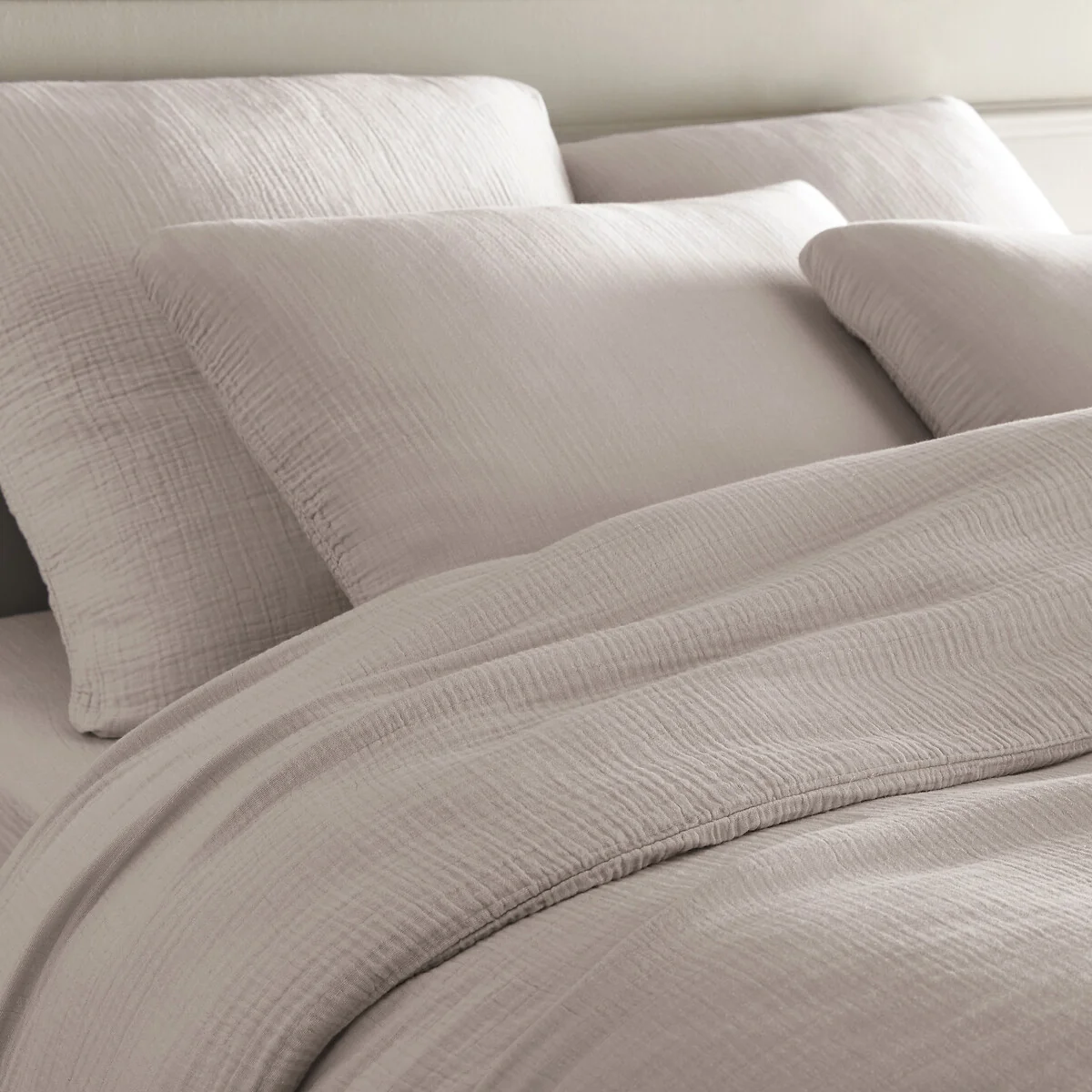 Yafa 100% Organic Cotton Muslin 200 Thread Count Duvet Cover – image 4