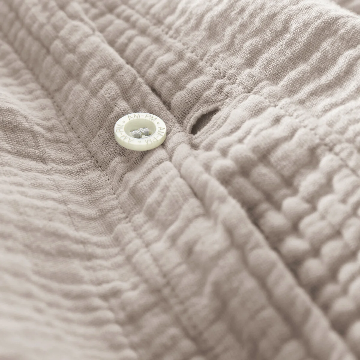 Yafa 100% Organic Cotton Muslin 200 Thread Count Duvet Cover – image 6