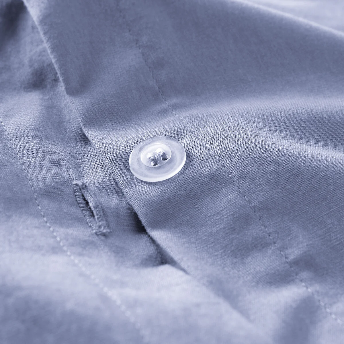 Scenario Plain 100% Washed Cotton Duvet Cover – image 8