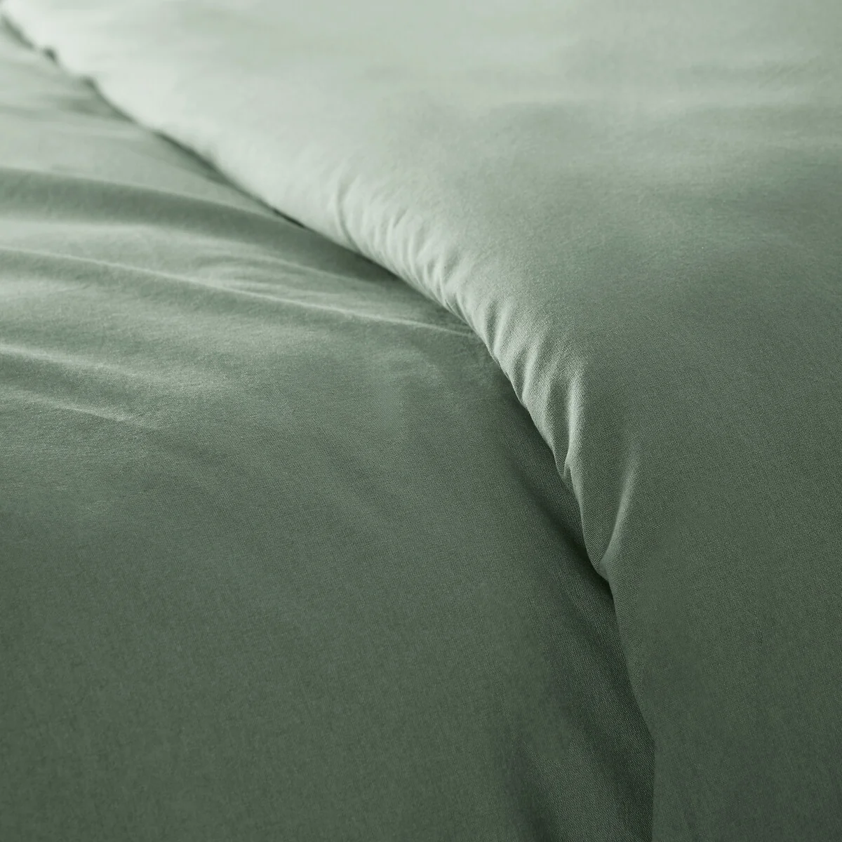 Scenario Plain 100% Washed Cotton Duvet Cover – image 6