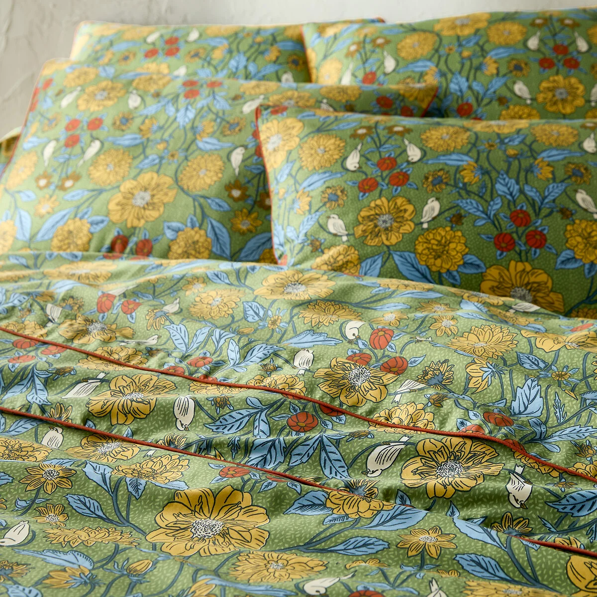 Johanna Cotton Satin Duvet Cover – image 2