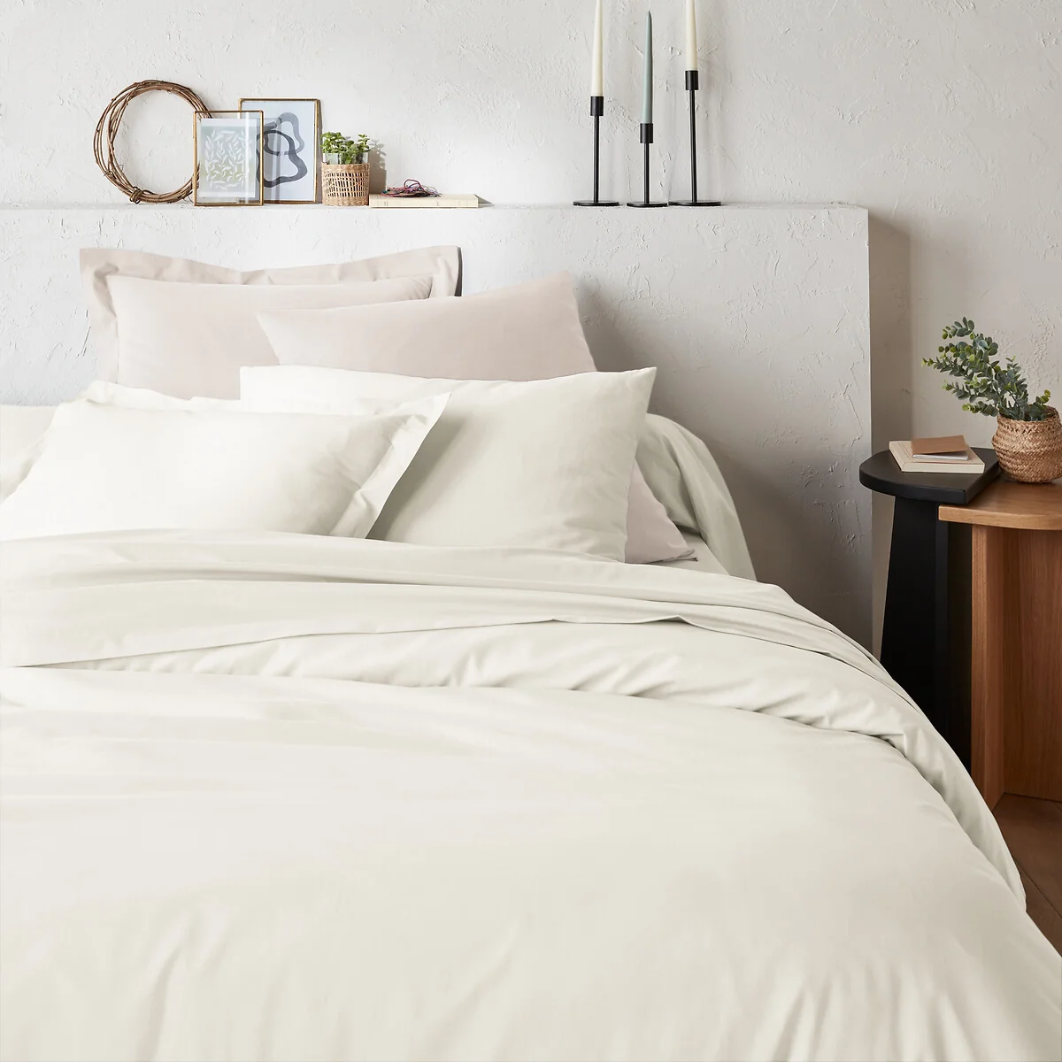 Scenario Plain 100% Organic Cotton Duvet Cover – image 1
