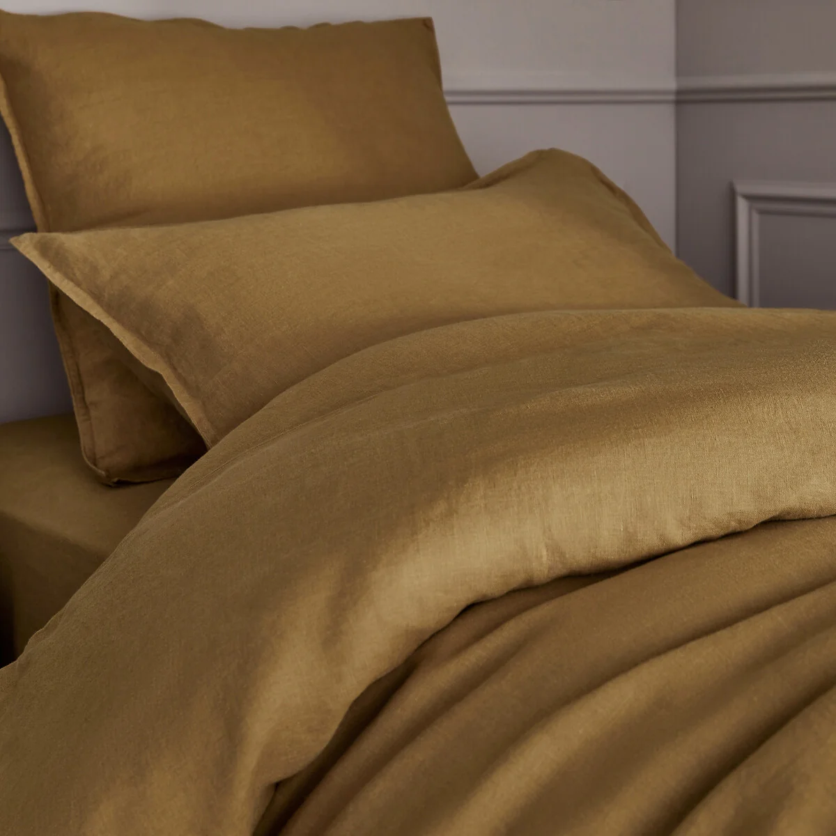 Elina 100% Washed Linen Duvet Cover – image 3