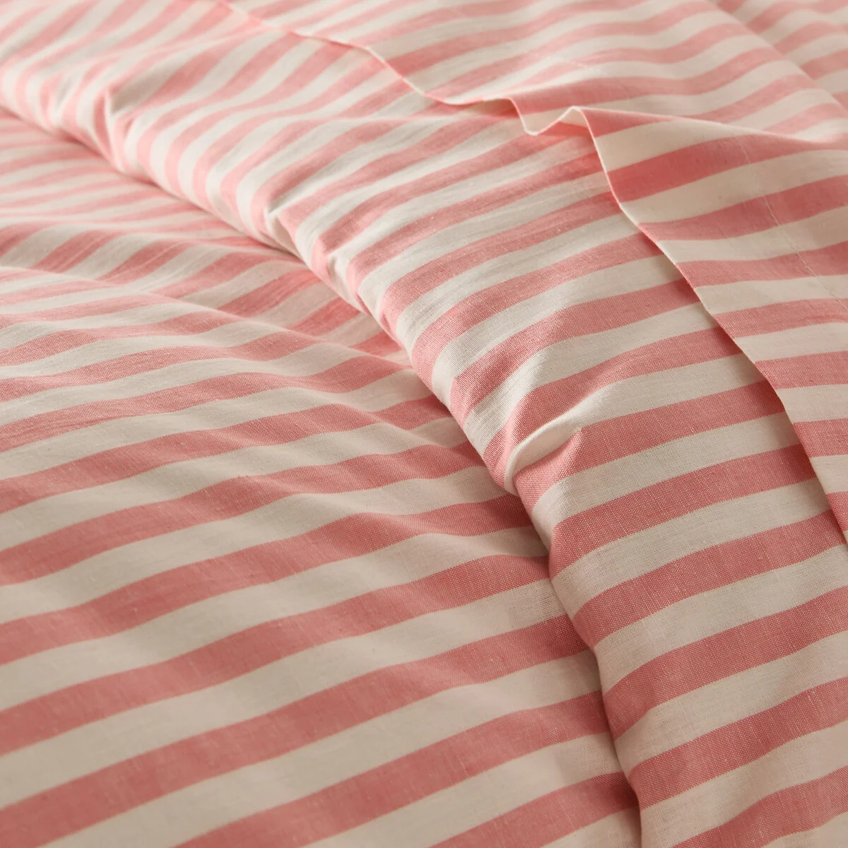 Soizic Coral Cotton Duvet Cover – image 4
