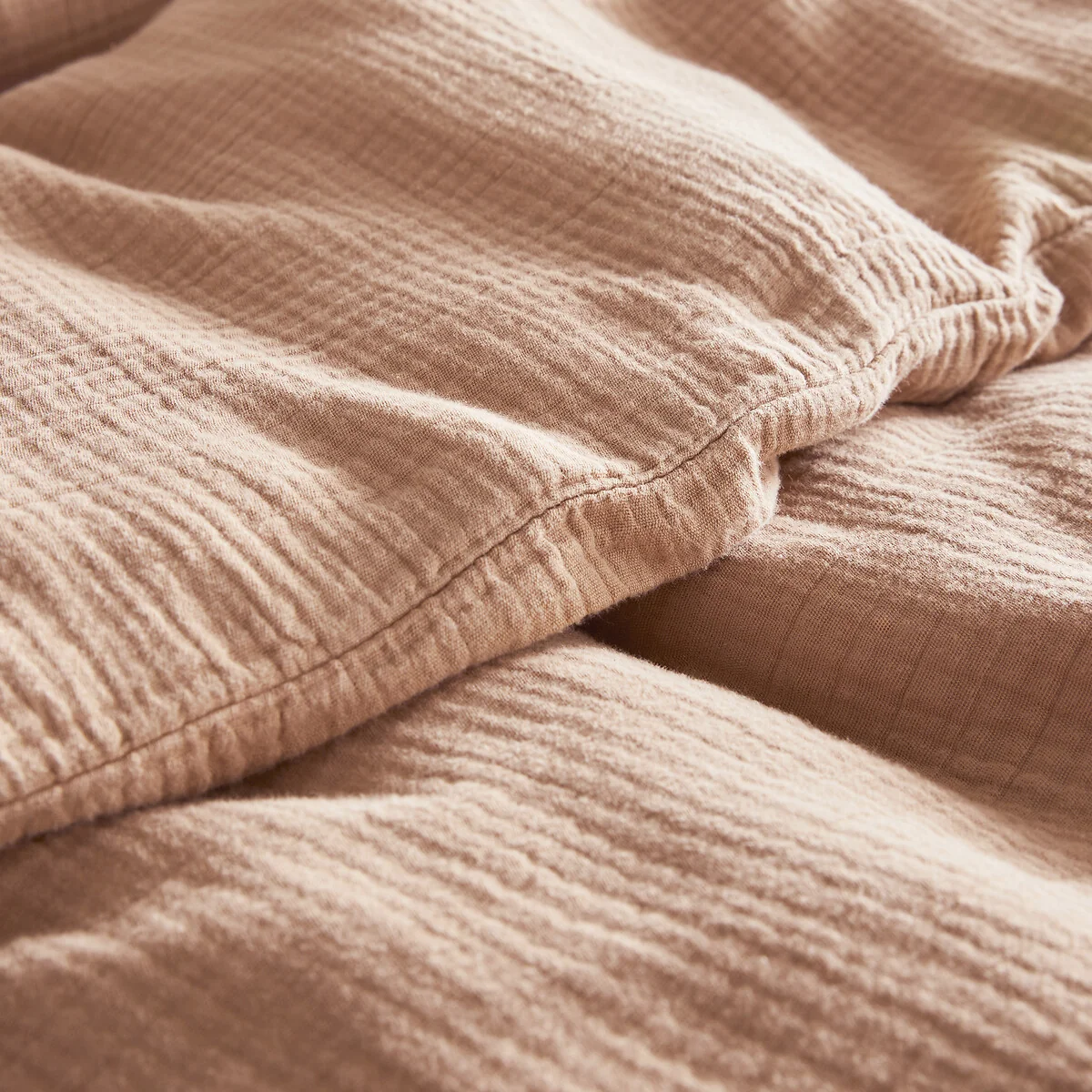 Yafa 100% Organic Cotton Muslin 200 Thread Count Duvet Cover – image 5