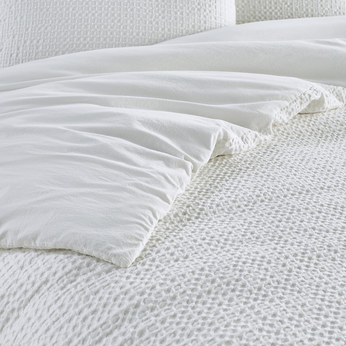 Felycia Textured 100% Organic Cotton Percale Duvet Cover – image 2