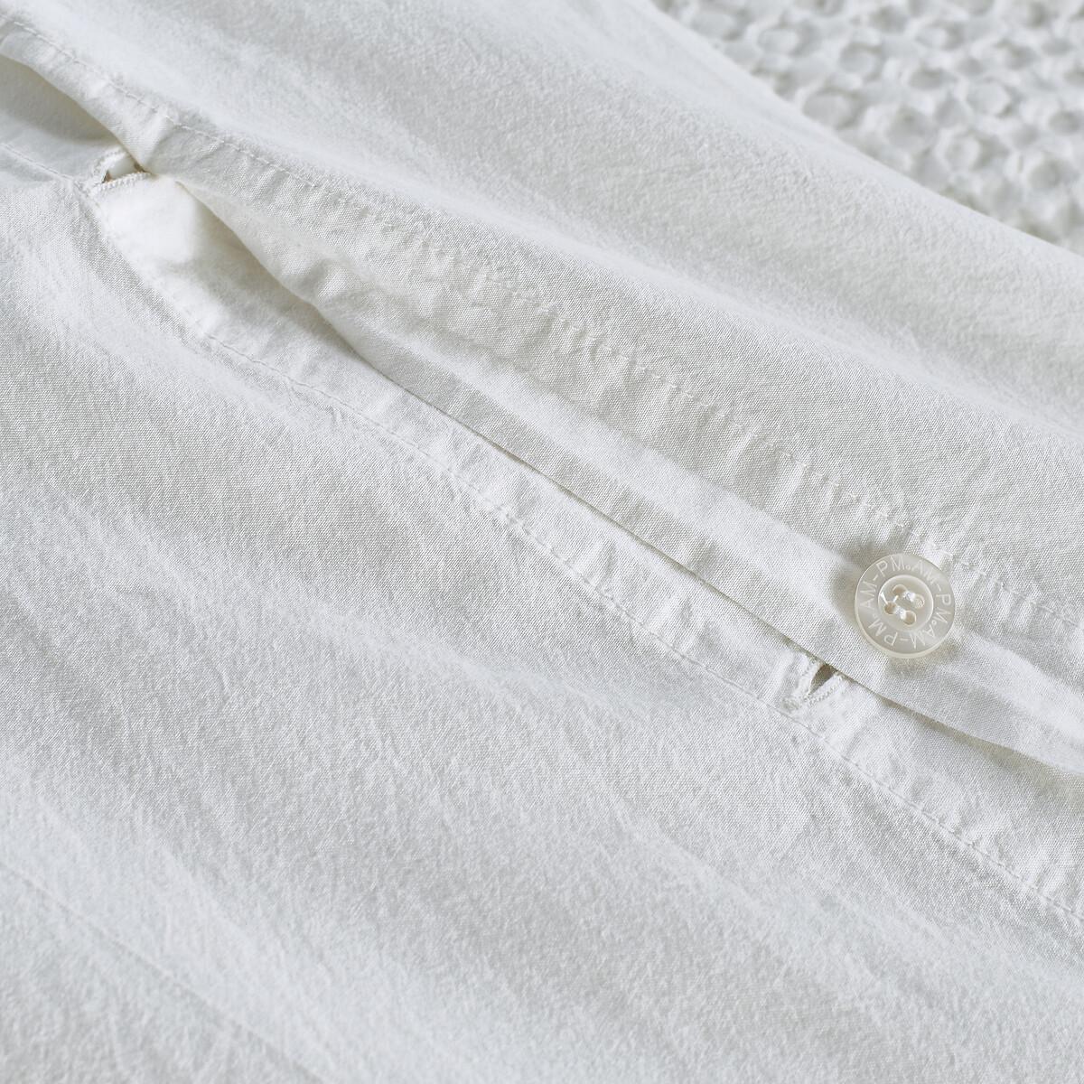 Felycia Textured 100% Organic Cotton Percale Duvet Cover – image 3