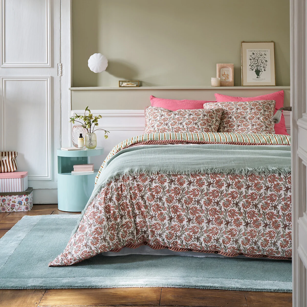 Hyacinthe Duvet Cover in Washed Cotton – image 2