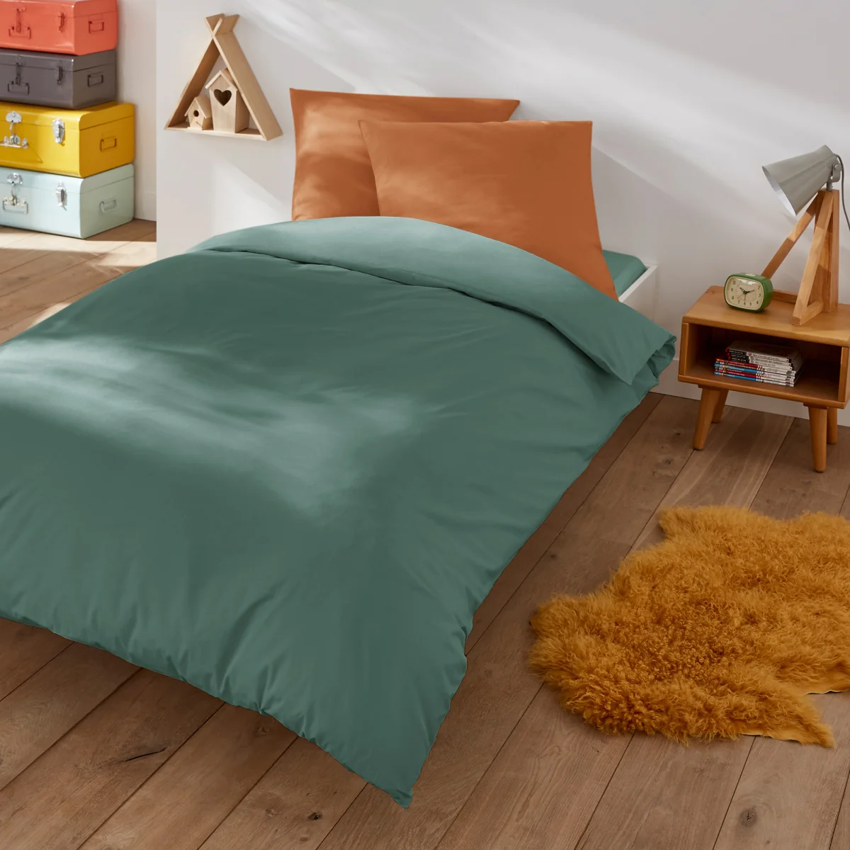 Scenario Plain Polycotton Duvet Cover