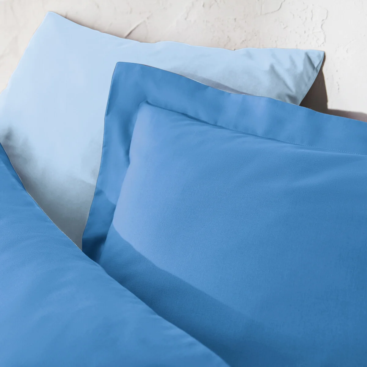 Scénario Plain 100% Cotton Zipped Duvet Cover – image 3