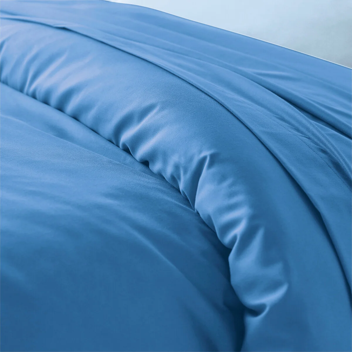 Scénario Plain 100% Cotton Zipped Duvet Cover – image 4
