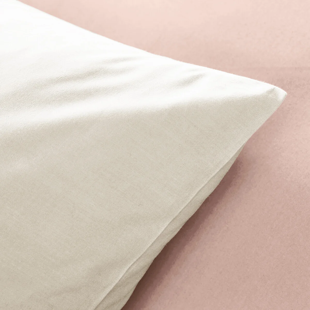 Scenario Plain 100% Organic Cotton Percale 200 Thread Count Duvet Cover – image 4