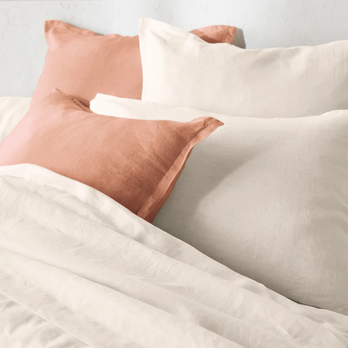 Linot Plain 100% Washed Linen Duvet Cover – image 3