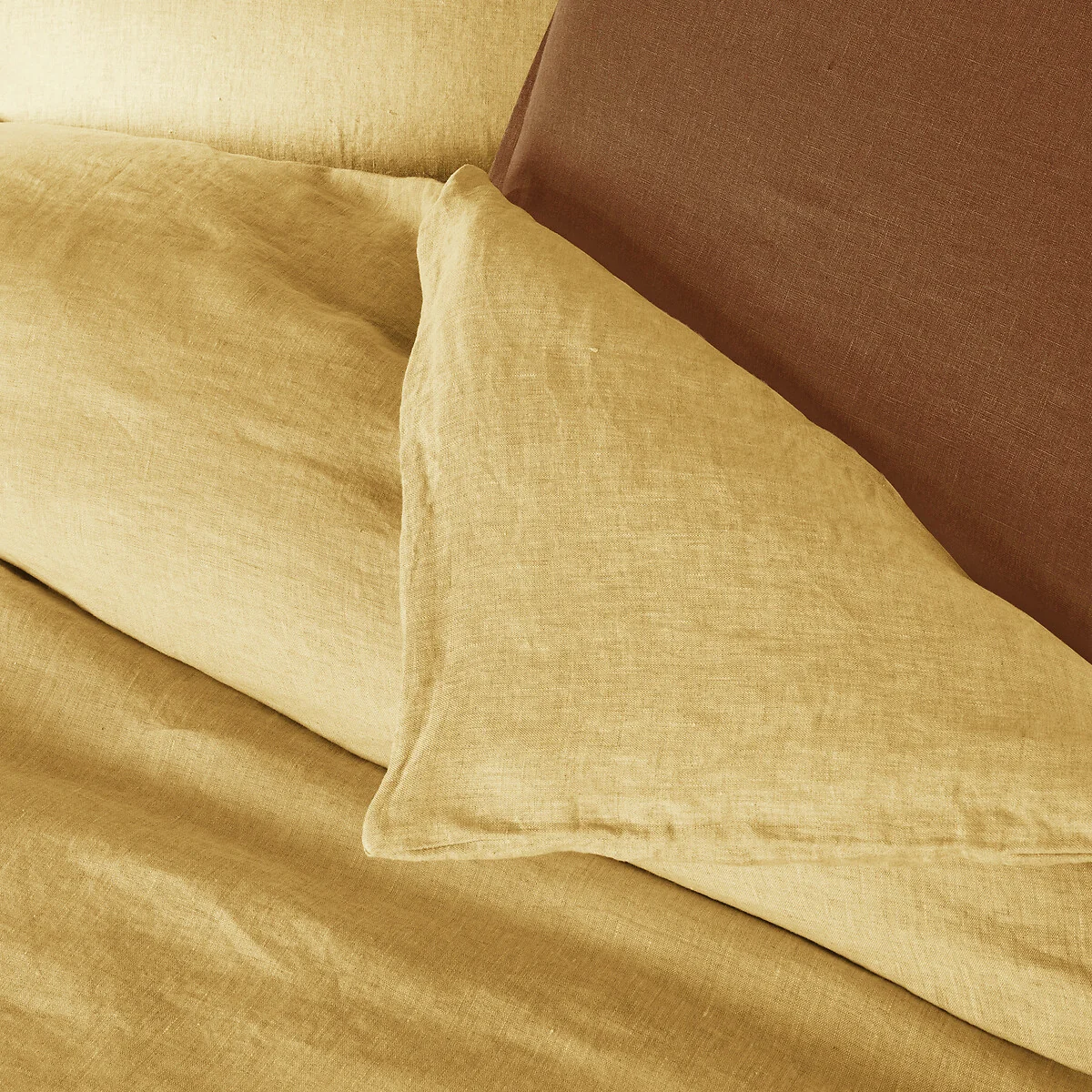 Linot Plain 100% Washed Linen Duvet Cover – image 2