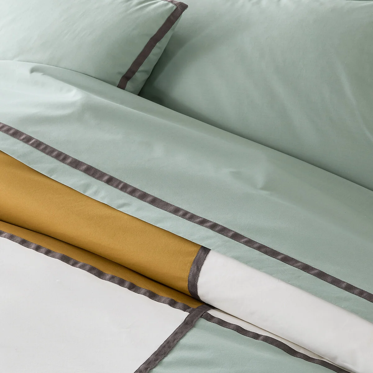 Bolzano 100% Cotton Percale 200 Thread Count Duvet Cover – image 2