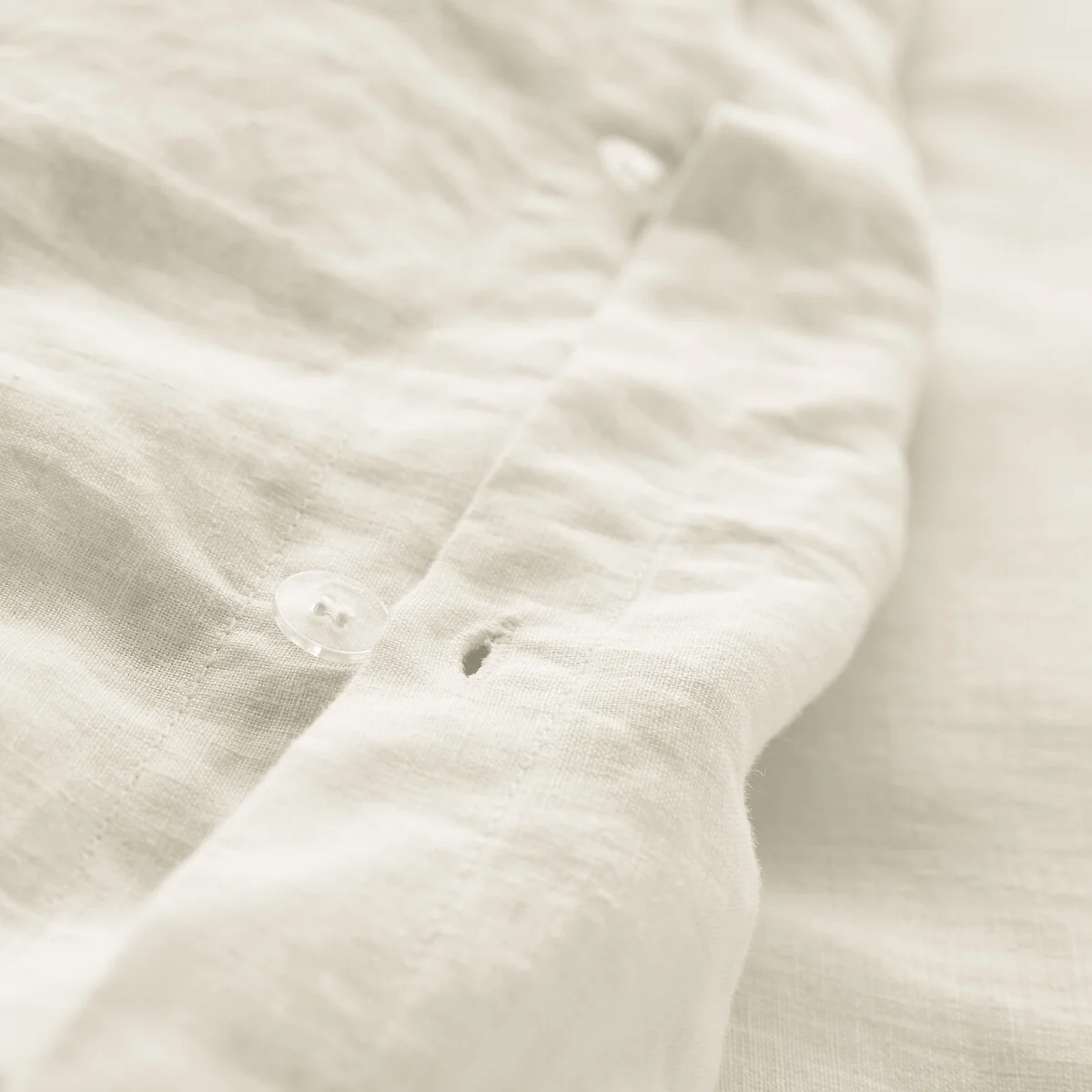 Linot Plain 100% Washed Linen Duvet Cover – image 5