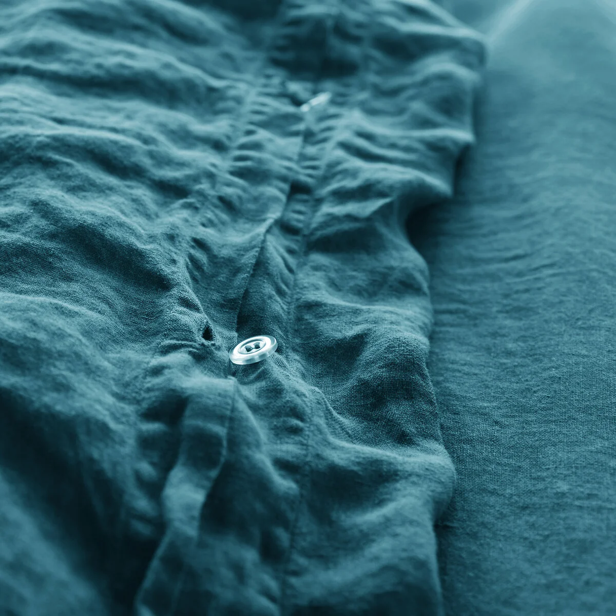 Linot Plain 100% Washed Linen Duvet Cover – image 4
