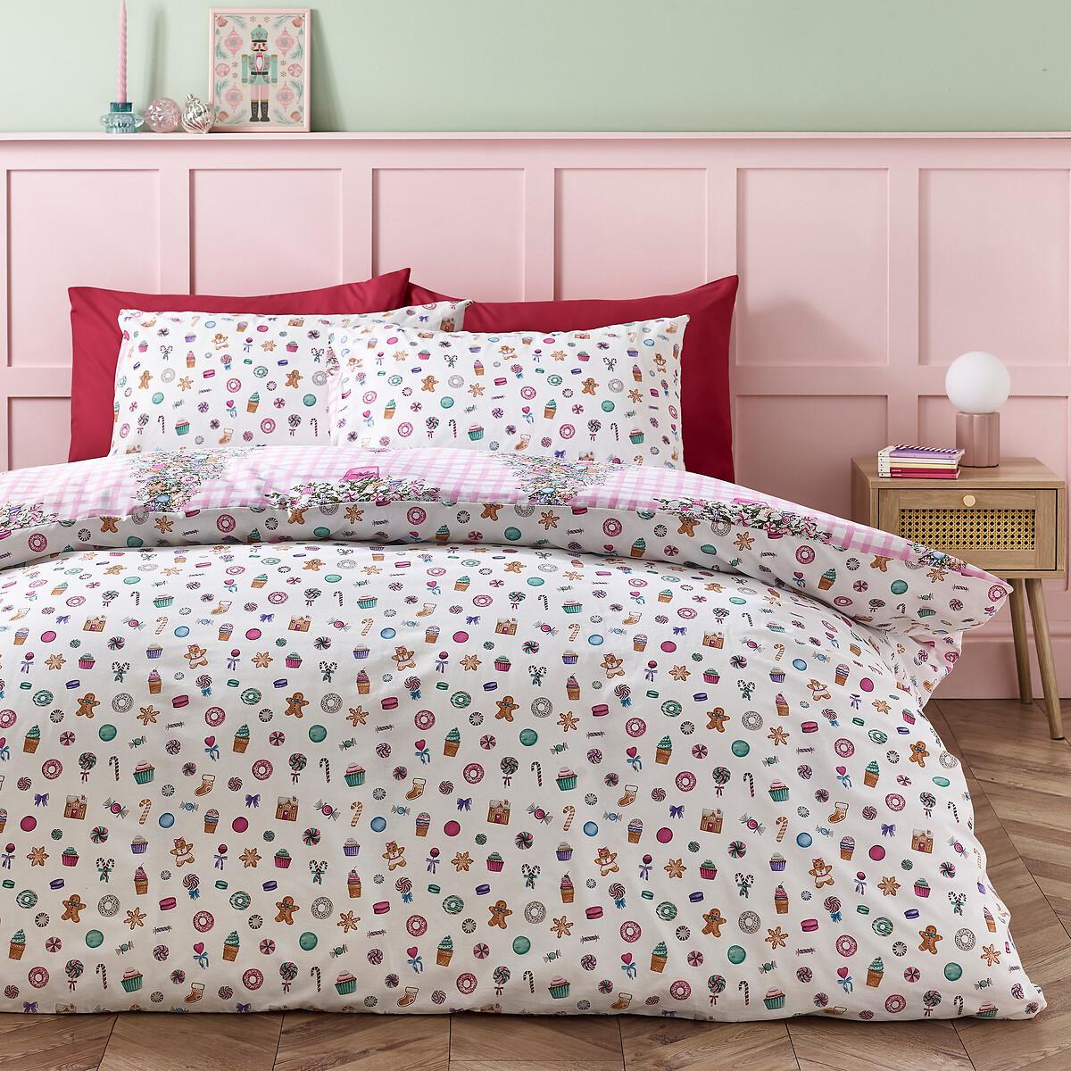Christmas Sweets and Treats Reversible Duvet Cover Set – image 3