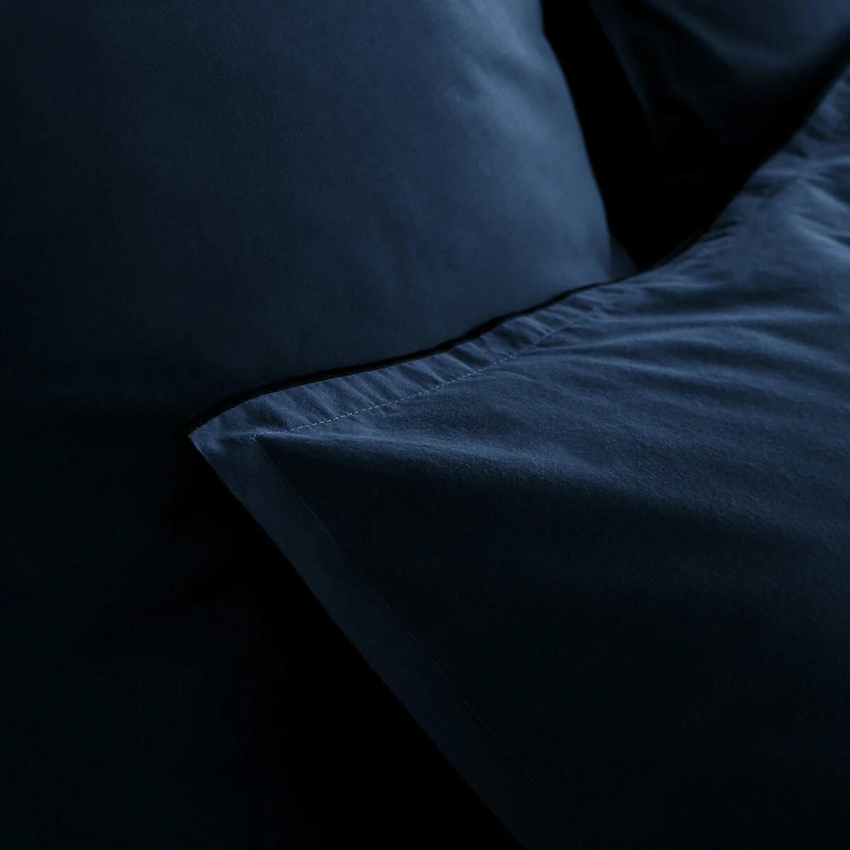 Washed Cotton Voile 400 Thread Count Duvet Cover – image 4